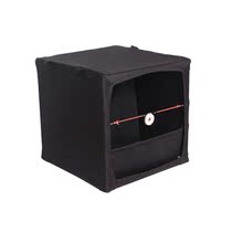 Target box slingshot practice target box bracket thickened and anti-muffling cloth folding indoor outdoor work box steel ball