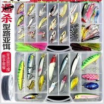   Bait Hard bait Road sub bait Sea water melon seeds Freshwater horse mouth sequins Mino Road bait set Soft bait bait Thunder
