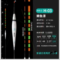 Day and night Dual-purpose non-glaring fish Drift Nano night fishing luminous electronic drift high sensitivity crucian carp floats