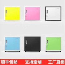 File cabinet small low cabinet locker locker single door iron locker with lock single storage small password cabinet home