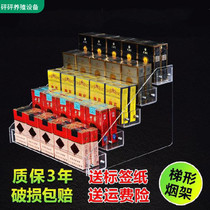 Smoke shelf display rack Transparent smoke hotel pharmacy 4-layer nail polish Yali convenience store smoke cabinet 5-layer display rack