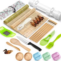 Sushi Making Tool Sushi Knife Bamboo Roller Shutter Ceramic Dish Sun Style Rice Spoon Rice Group Sushi Die Suit