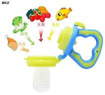Baby juice bite bite music fruit food supplement teeth gum fruit and vegetable bite bag baby molar stick complementary food feeder