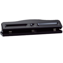  Kedeyou 3-hole adjustable puncher A4 folder loose-leaf paper stationery three-hole puncher machine to play 10 sheets of paper