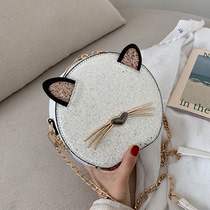 2021 cute princess childrens bag female little girl fashion bag new girl net red summer messenger bag
