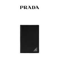 Prada Prada mens leather card holder for mens leather