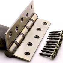 Overweight thickened flat open stainless steel 304 gate Gate Villa Door Room Door Large Hinge 5 Inch Price