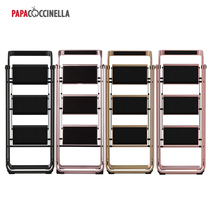 Papacoccinella climb Elegant Light Lavish Series Folding Ladder Multifunction Home Aluminum Alloy Three-step Ladder