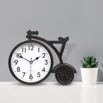 Silent Living Room Seat Bell Personality Creative Clock decorated with clock pendulum clock desktop Number of large clock Creative sit