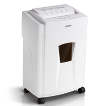 Del 9955 paper shredder office home electric mute high power mini file shredder can crush needle