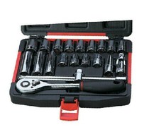 Promotion price is easy to get-professional grade 21 pieces 12mm series sleeve auto repair special E1216