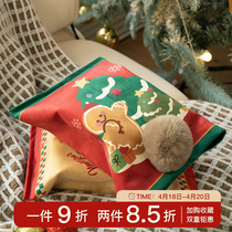 Christmas ambient tissue sleeve light luxury fragrance living room tissue contains boxes in dining table tissue bag