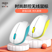 Patriots M35 Wireless Mouse Mini Portable Office Home Electric Race Games Special Notebook Desktop Computer Universal Game Slip Rat USB male and female cute