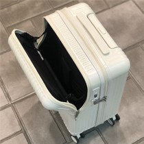AUT side opening suitcase 20 inch trolley box universal wheel lightweight boarding box ins net red suitcase strong and durable