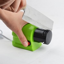Household electric sharpener multifunctional grinding scissors kitchen knife stone automatic small mini sharpener commercial