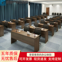 Office Furniture Staff Training Table Meeting Table Long Table Campus Students Class Table And Chairs Combined Double Trio Bar Table