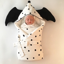 Coated baby primary october fen newborn infants october fen shi yi yue fen 0 supplies discharge swaddle towel