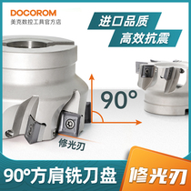 Flat milling cutter head 90 degree finishing fast feed FMP02 heavy cutting SEET120308PER