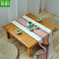Floating window table sitting tatami table student desk square small square table bedside table small tea table kang table