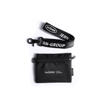 VAOPER retro tooling coin bag hanging bag card key bag nylon small wallet coin bag men and women cloth zipper