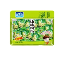 Jia Xiangfang Pickled pepper chicken feet wild mountain pepper chicken feet 520g Chongqing specialty spicy snacks to send girlfriend independent small packaging