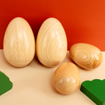 Large Number Sandegg Wooden Elementary School Orf Percussion Instruments Teaching Aids Kindergarten Early Teach Trumpet Children Log Sandball