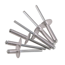 Big cap aluminum rivet M5*8-25mm aluminum core pulling rivet decoration nail Aluminum pull nail Pull rivet cap diameter 16mm