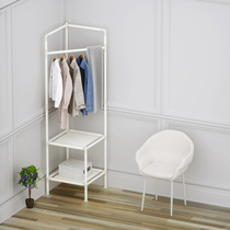 Hangers Floor-to-ceiling bedroom simple coat rack Double rod drying rack Household modern simple storage clothes rack