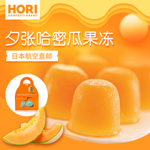 Japanese imported HORI cantaloupe flavored jelly pudding 16G * 12 bags 20 gift boxes