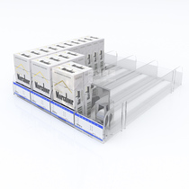 Hongbai Automatic Cigarette Propeller Super Convenience Store Cigarette Box Integrated Propeller Shelf Shelf Display Cabinet