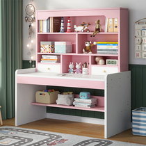 Learning table childrens desk primary school girl bedroom writing desk desk home wall lifting work table