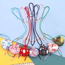 End Afternoon Fragrance Bag Carry-on Bag Baby Tire Hair Bag Child Hanging neck Sack Empty Bag cute little pocketbook Fog bag