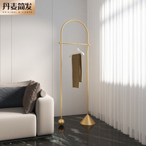 Danish JIANFA Nordic ins coat rack floor bedroom home hanger hotel high-end light luxury decoration