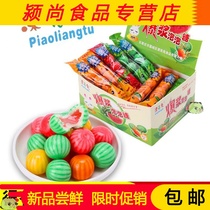 Watermelon bubblegum burst pulp 30 pieces of chewing gum 8090 post-nostalgic snacks Childhood classic childhood candy