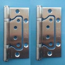 Stainless steel bearing room indoor door loose-leaf 4-inch free-notched primary-secondary hinge ten