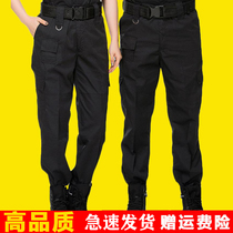 Twill cotton black anti-static security duty special training pants Special warfare trousers 511 special service security training pants