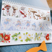 High-grade) PET release type j paper transparent 50 yellow pages send small shovel A4 tape storage luxury