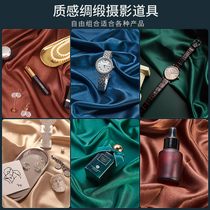 Photo background cloth ins hanging cloth net Red live broadcast atmospheric cosmetics jewelry jewelry products still life photography Silk