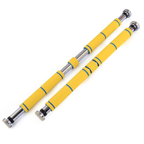 Indoor horizontal bar Household pull-up device Parallel bar wall trainer Childrens door door frame single rod fitness equipment