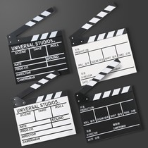 Movie Beats Board Props Field Scooboard Open Clapper Board Directors Board Wooden Photo Web Store Photo Creative Decorations Hem