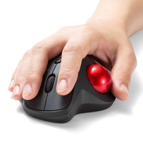 Japan SANWA ergonomic trackball Wireless Mouse 2G Laser Design CAD drawing prevention mouse hand