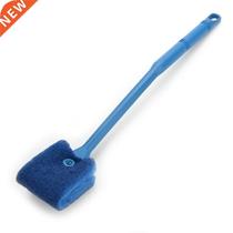 1PC Fish tank brush long handle brush double-sided cleaning