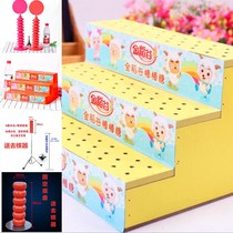 Multifunctional Plastic Icing Sugar Hyacinth Mobile Show Shelf Folding Systolic Sugar Hyacinth Plastic Stick Candy Rack