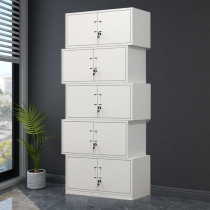 Split five-section file cabinet certificate Cabinet Office tin cabinet locker data Cabinet with lock financial filing cabinet short cabinet