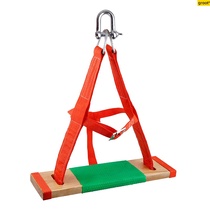 Professional exterior wall cleaning Aerial work safety rope Wooden seat board Hanging board Fall prevention skateboard seat board Outdoor seat belt