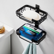 Muya soap box rack toilet non-perforated soap wall-mounted suction cup creative drain home Nordic style