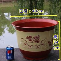 New gardenia flower pot imitation ceramic indoor household flower pot family plastic