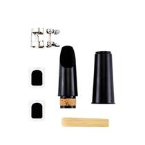 Clarinet mouthpiece clip cap reed 2 tooth pads 5-piece set