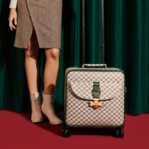 Suitcase Female 18 inch suitcase small light suitcase trolley box male boarding code box ins net red new