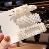 Hairpin temperament pearl hairpin a word clip 06